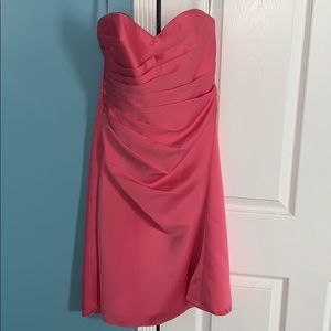 Pink Alfred Angelo Bridesmaid Dress Size 2